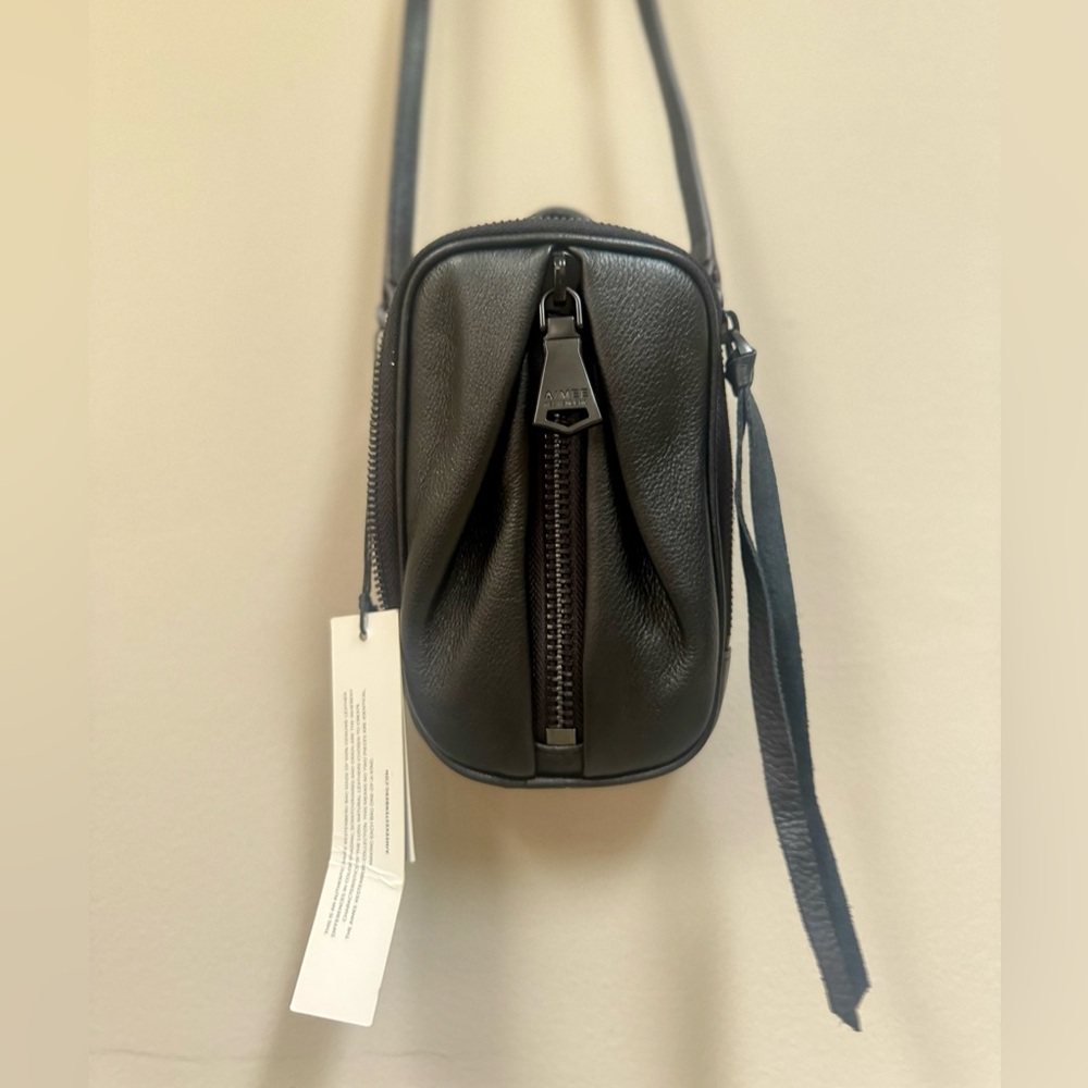 NEW Aimee Kestenberg Leather Black Crossbody Bag - Picture 4 of 10